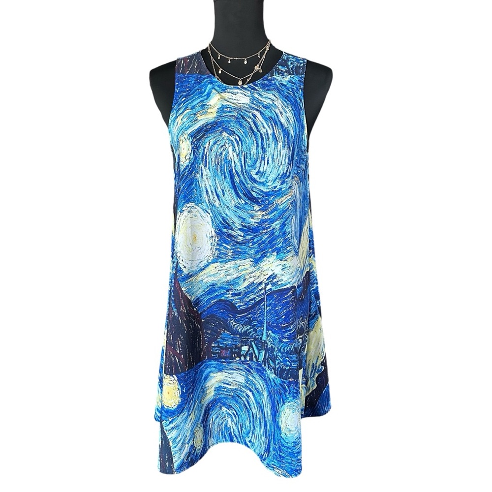 Redbubble Van-Gogh A-Line dress Size S